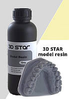 Фотополімерна смола 3D STAR, сіра 1 kg