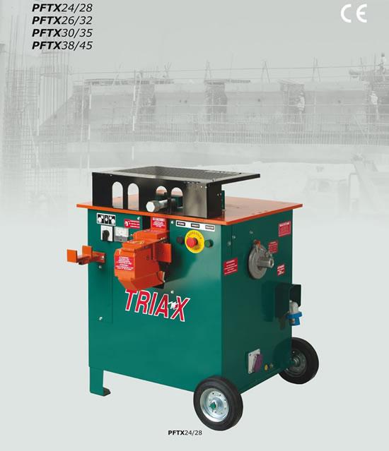 Верстат для різання та гнуття арматури TRIAX PFTX24/28 (220 V)