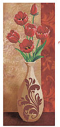 Схема для часткової зашивки бісером — "Чудеві тюльпани No2"