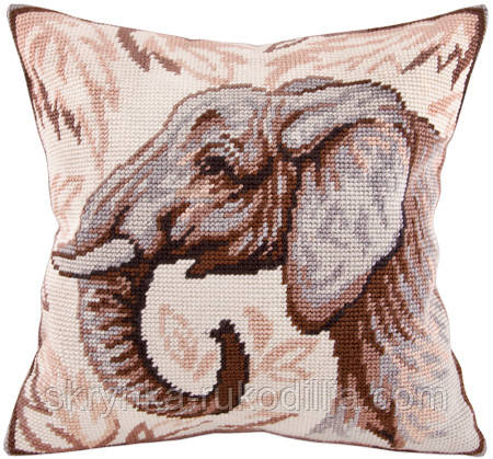 ПОДУШКА для вишивки півхрестиком V-73 (40х40см), набір з канвою та нитками