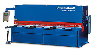 Гідравлічні гільйотинні ножиці з NC контролером промислового призначення HTBS T