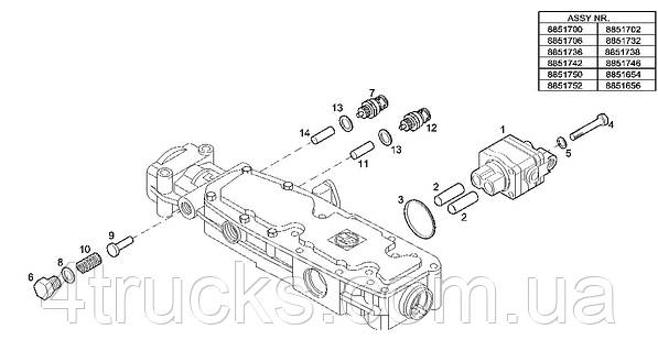 どん Оригинал ПОДДОН МАСЛА MAN TGX TGS EURO 6 51058016200