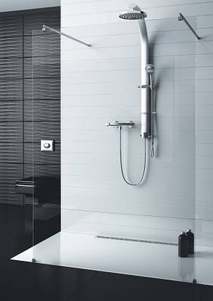 Асиметрична душова кабіна Aquaform SOUL з двома стабілізаторами 1000x970x2000, фото 2