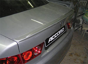 Спойлер Honda Accord Шабля на багажник 2003 - 2007 рік