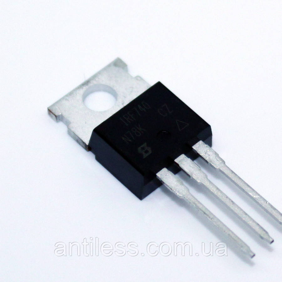 ОРИГІНАЛ Транзистор MOSFET N-канал IRF740 IRF740PBF TO-220