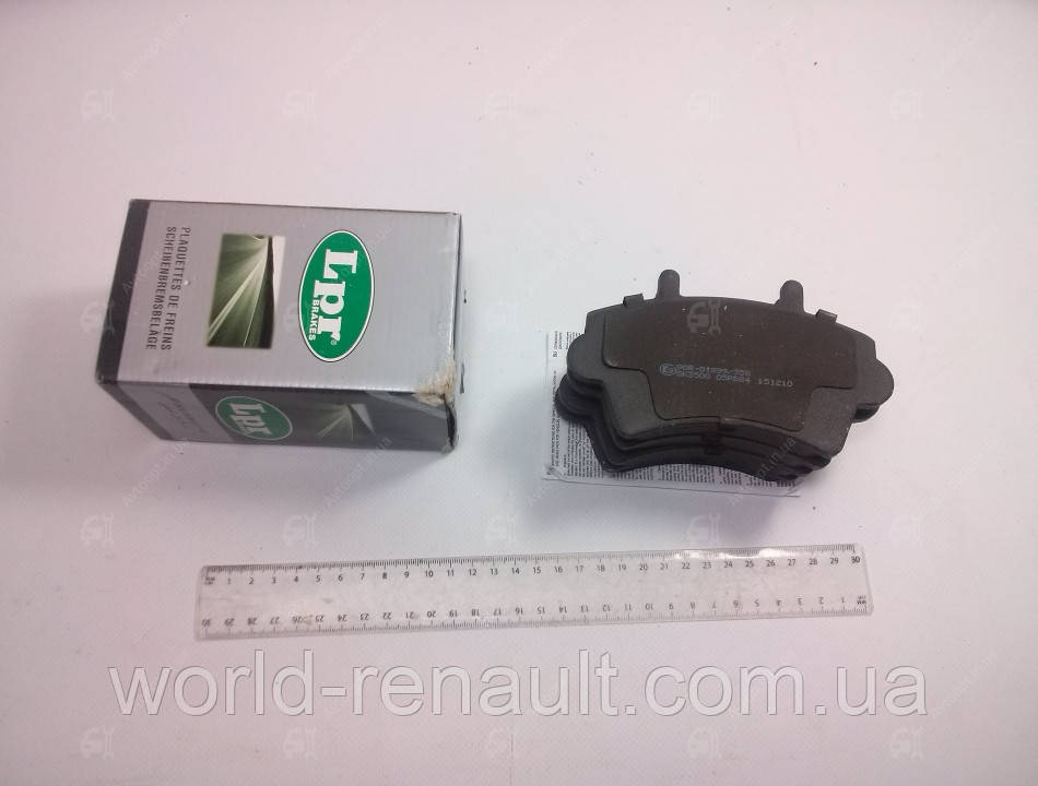 Комплект передніх гальмівних колодок на Рено Майстер II з 98г./LPR 05P884