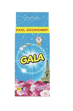 8кг/Пральний порошок "ГАЛА" 3шт/уп