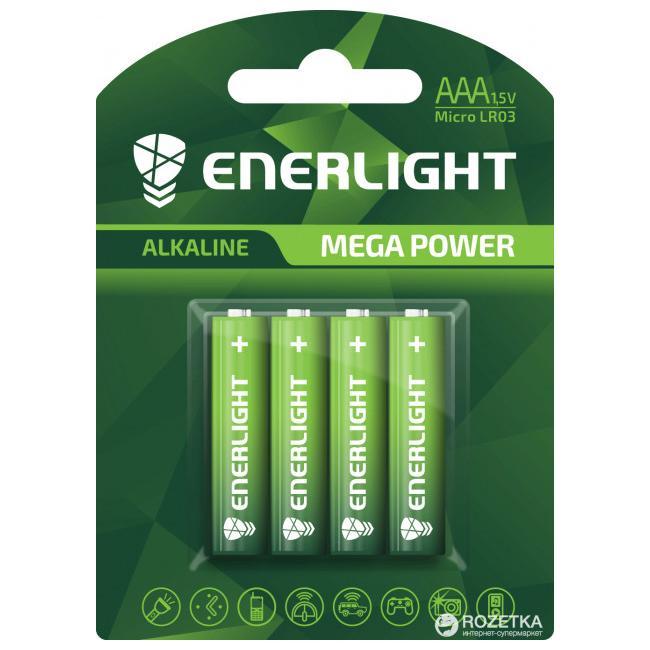 Батарейка Enerlight Mega Power AAA 4  шт (90030104)