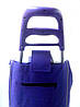 Тачка сумка на колесах кравчучка метал 94см MHZ MH-2079 Purple, фото 4