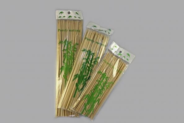 Шашличні палички ТМ Помічниця 2.5х20см 100 шт, фото 1