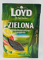Чай зеленый с цитрусом и грейпфрутом Loyd 80гр. (Польша)