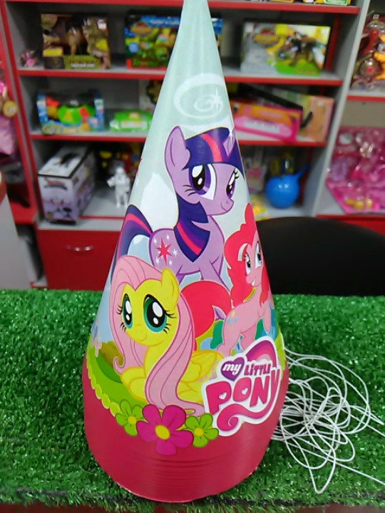 Ковпачок на день народження з малюнком my little pony, фото 1