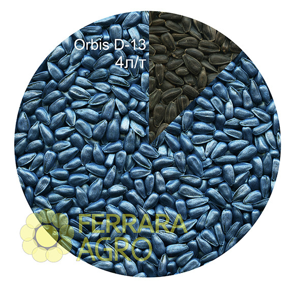 Фарба блакитна Orbis D-13 для насіння соняшника, сої, квасолі та ін.
