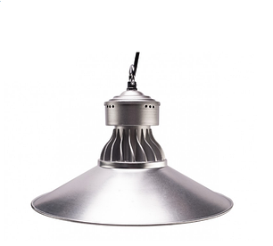 Світлодіодний купольний світильник 26 W 6400k Luxel металевий, фото 2