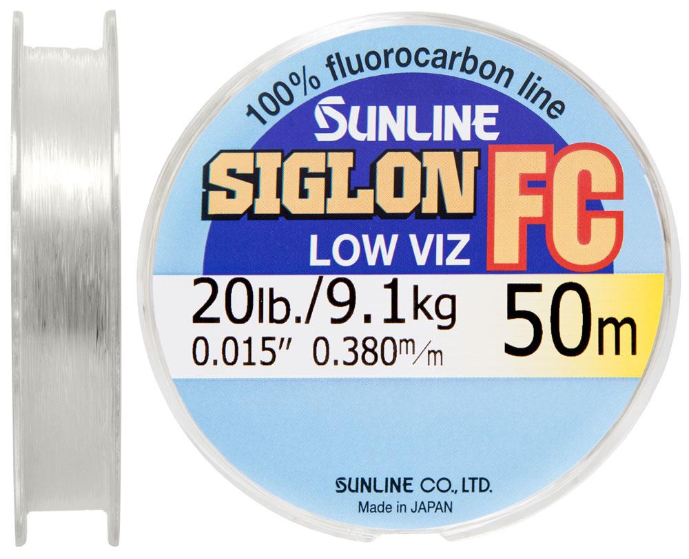 Флюорокарбон Sunline SIG-FC 50 м 0.38 мм 9.1 кг повідцевий