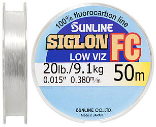 Флюорокарбон Sunline SIG-FC 50 м 0.38 мм 9.1 кг повідцевий