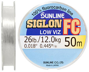 Флюорокарбон Sunline SIG-FC 50 м 0.445 мм 12 кг повідцевий