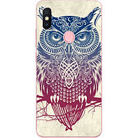 Силіконовий бампер для Huawei P20 Lite з малюнком Сова