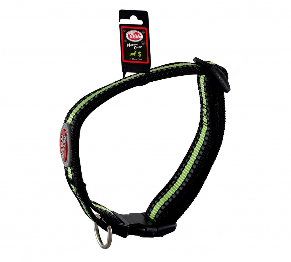 Ошейник Pet Nova Neoprene Comfort Refblack S