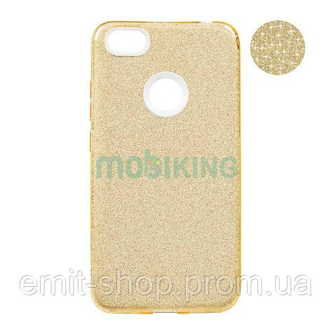 Чохол-накладка Remax з блискітками для Xiaomi Mi A1/Mi 5X (Gold), фото 2
