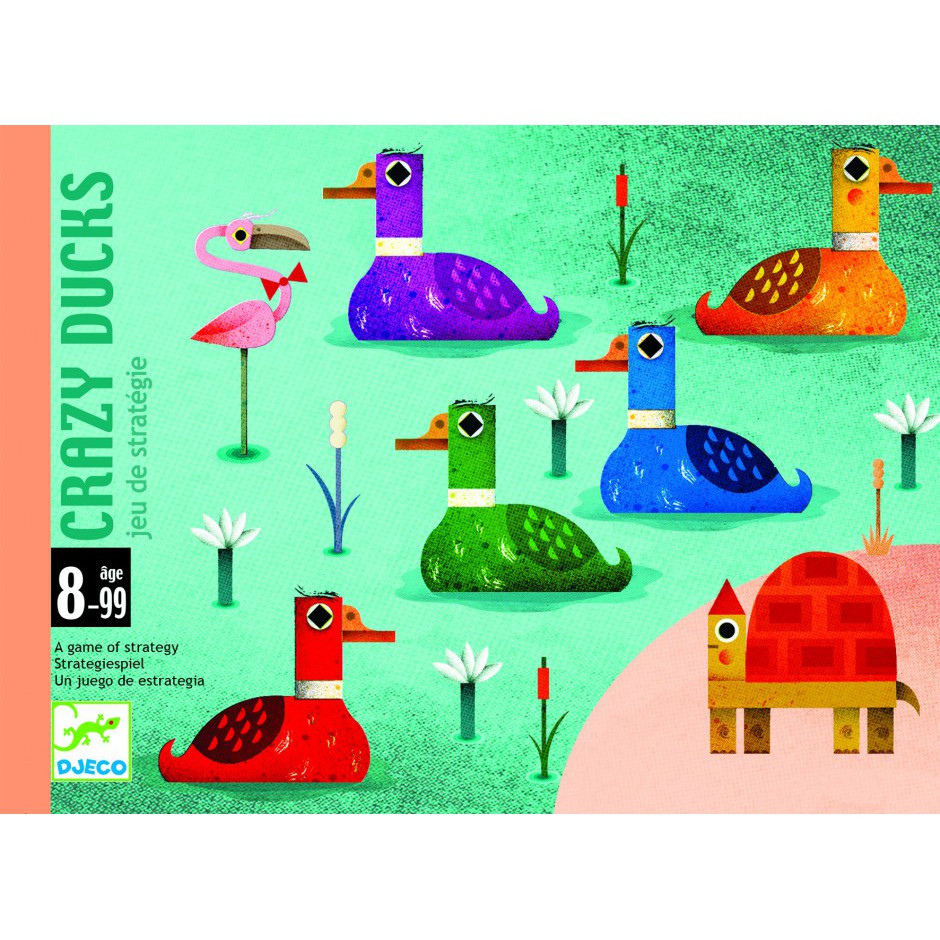 Гра настільна Djeco Божевільні качки Crazy Ducks DJ05181, фото 1