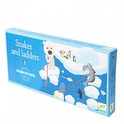 Гра настільна бродилка Djeco Сачки та сходи Snakes and Ladders DJ05208