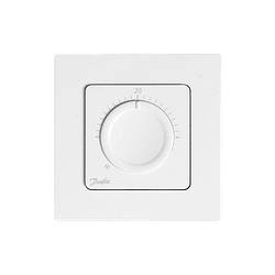 Термостат кімнатний Danfoss Icon Display механічний 230 V, 80х80 мм, In-Wall, білий