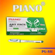 Ручка гелева Piano  0.5мм  PG-*811,зелений   ш.к.6938944300389