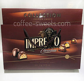 Подарунковий набір шоколадних цукерок "Impresso" коричневі 424гр.