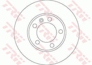 Передній гальмівний диск на Рено Майстер II/TRW DF4249S