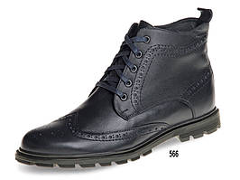 Класичні чоловічі черевики МЗС 14165 з натуральної шкіри