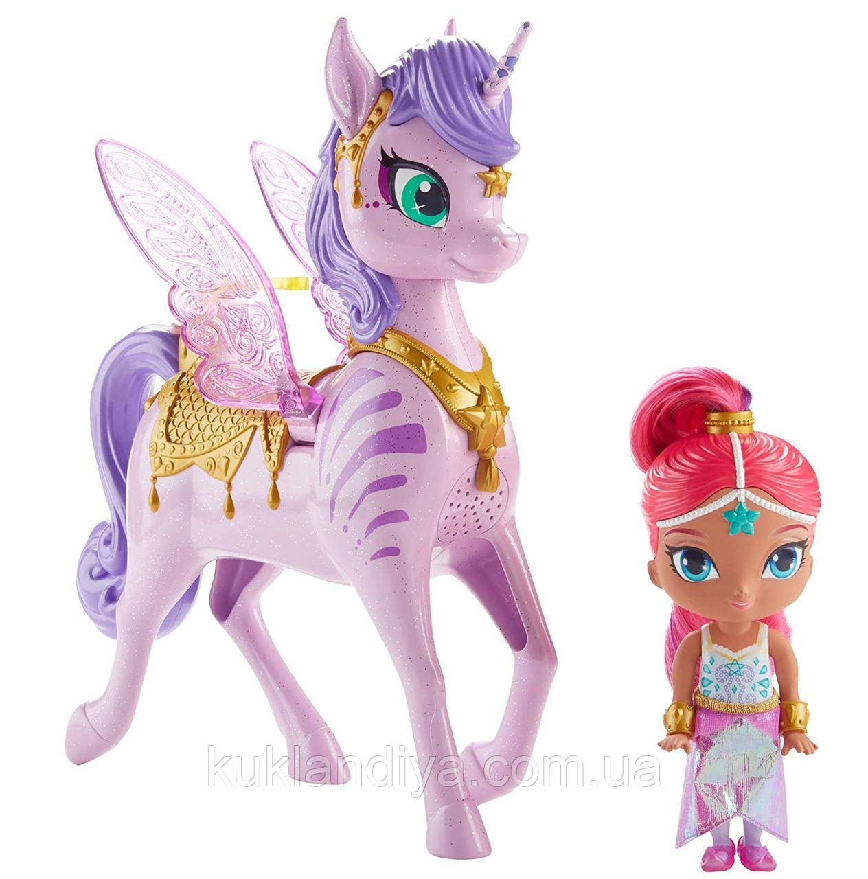 Лялька Шимер з інтерактивним єдинорогом Shimmer and Shine від Fisher-Price, фото 1