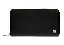 Шкіряне портмоне BMW Wallet, Horizontal, Black, артикул 80212454669