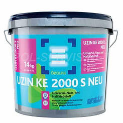 Клей для ПВХ покриттів UZIN КЕ 2000 S NEU (14 кг)