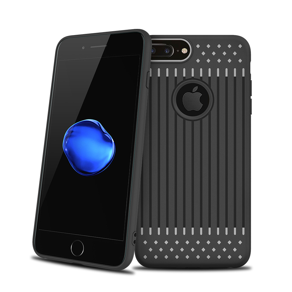 Чохол накладка Primo Shell TPU для Apple iPhone 7 Plus / iPhone 8 Plus - Black