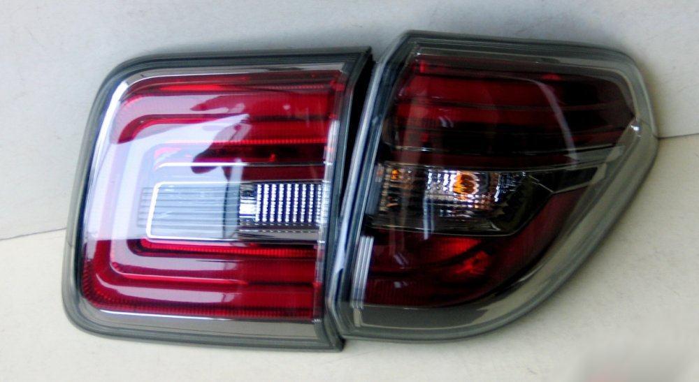 Ліхтарі Nissan Patrol Y62 тюнінг Led оптика V1 (тоновані)