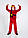 Дитячий карнавальний Ниндзяго, ніндзя р. 98-134 для хлопчика червоний Кай, фото 4