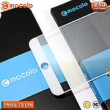 Захисне скло Mocolo Meizu 15 Lite (M15) Full cover (White), фото 3