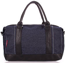 Сумка мужская POOLPARTY DENIM BAG pool95-jeans синяя