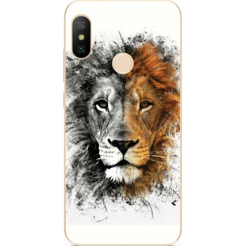 Чохол силіконовий для Huawei P Smart 2019 з малюнком Лев