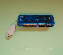 USB HUB 4в1 slim UH-374BP