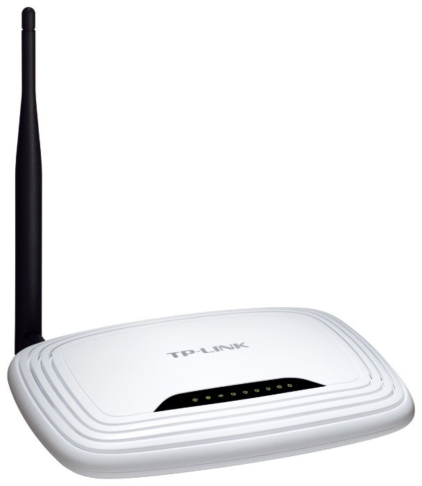 Wi-Fi Маршрутизатор TP-Link TL-WR740N 802.11 b/g/n 150Mbps + router 4 порти, 1 антена