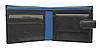 Чорно-синє портмоне Visconti PM100 black/cobalt (Великобританія), фото 2