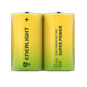 Батарейка Enerlight Super Power D 2  шт (80200202)