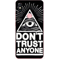 Силіконовий бампер для Huawei P20 Lite з малюнком Dont trust