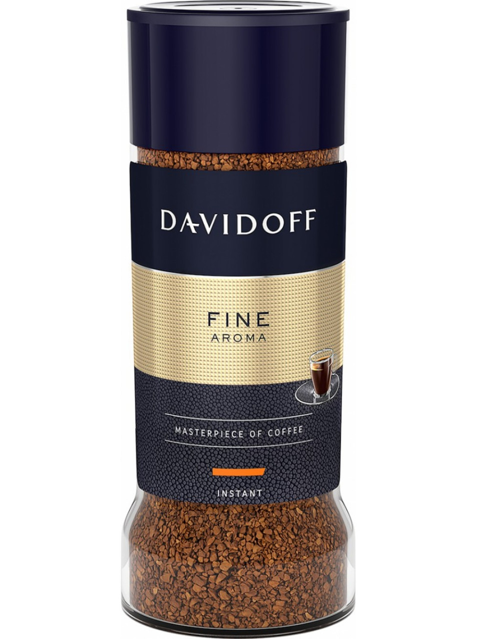 Розчинна кава Davidoff Fine Aroma в скляній банці 100 г