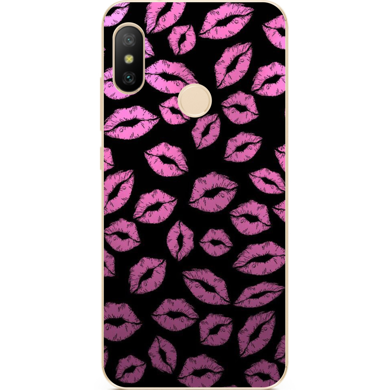 Силіконовий чохол для Huawei P20 Lite з малюнком Поцілунки