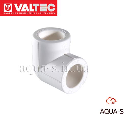 Косинець Valtec PPR DN 50x90° для поліпропіленових труб VTp.751.0.050, фото 1