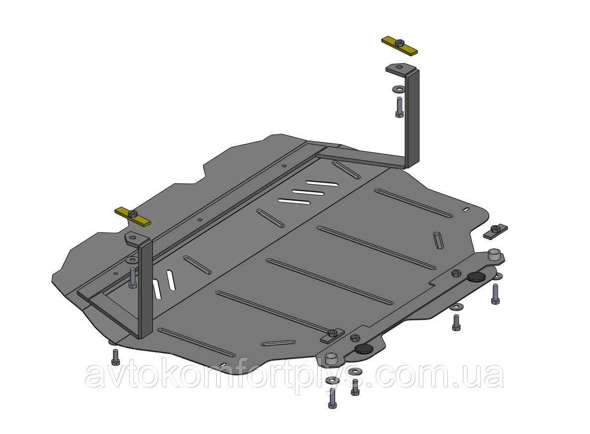 Металева (сталева) захист двигуна (картера) Seat Altea Freetrack (2007-) (V-1,4; 2,0 TFSI), фото 1