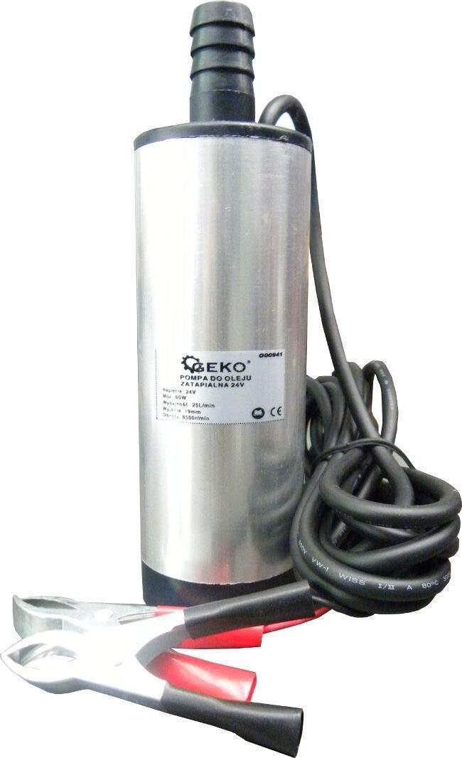 Насос для масла погружной 24V 52 мм GEKO G00941